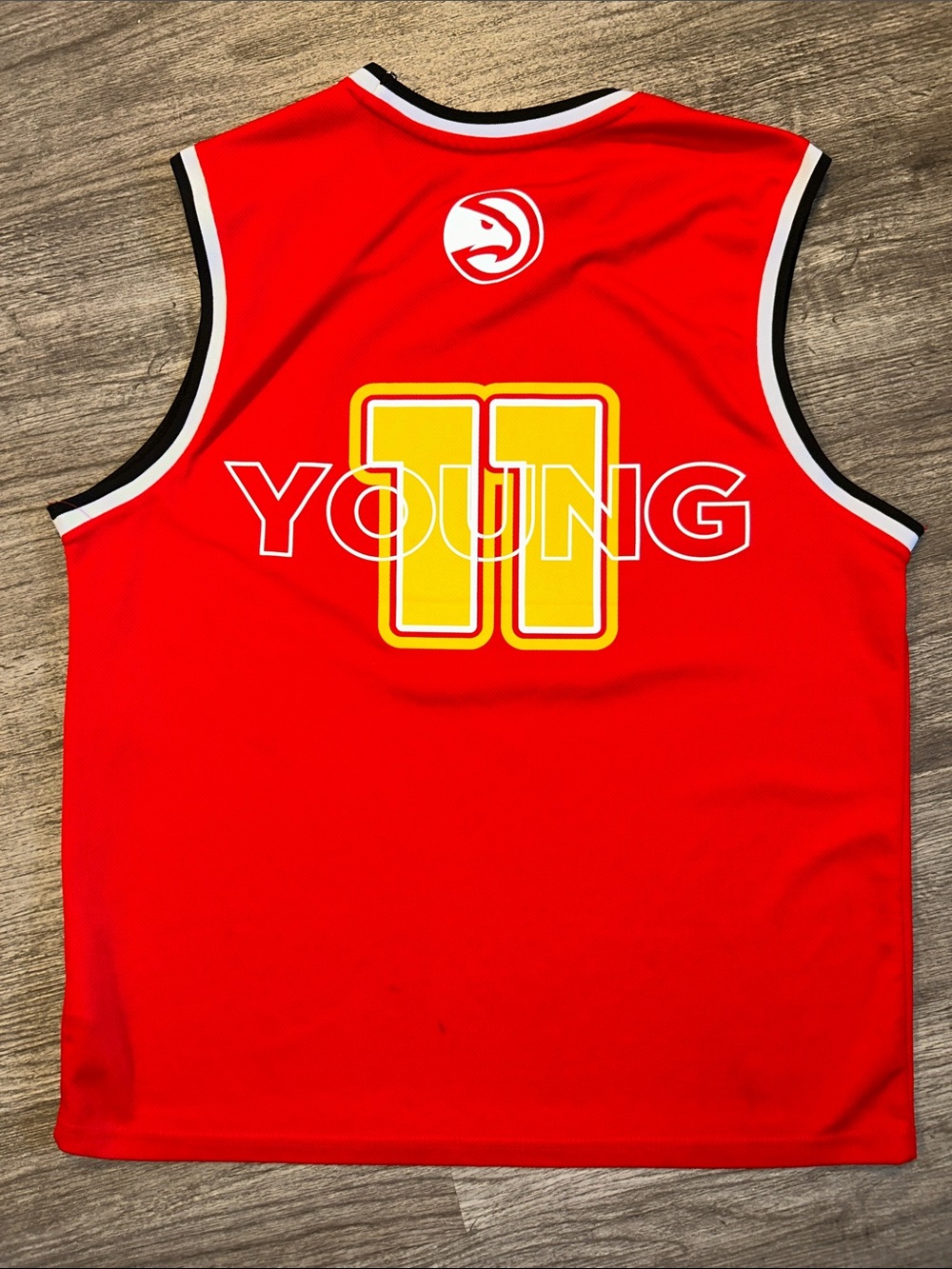 Atlanta Hawks Trae Young #11 NBA Licensed Basketball Practice Jersey Top Red XL